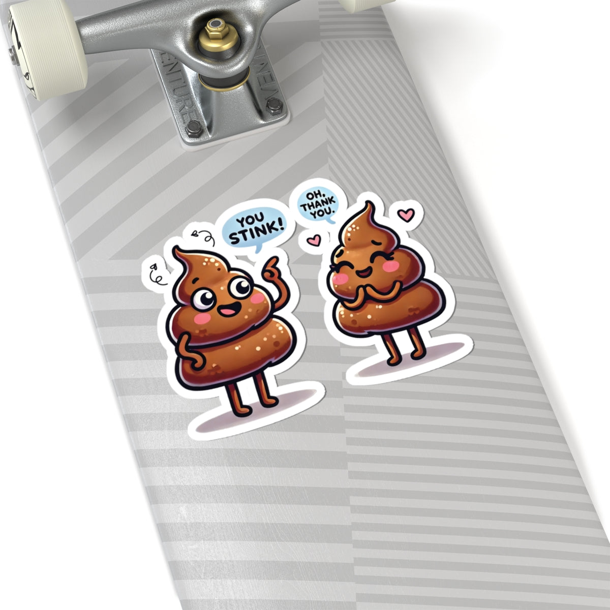 "Poopy Love!" Kiss-Cut Stickers