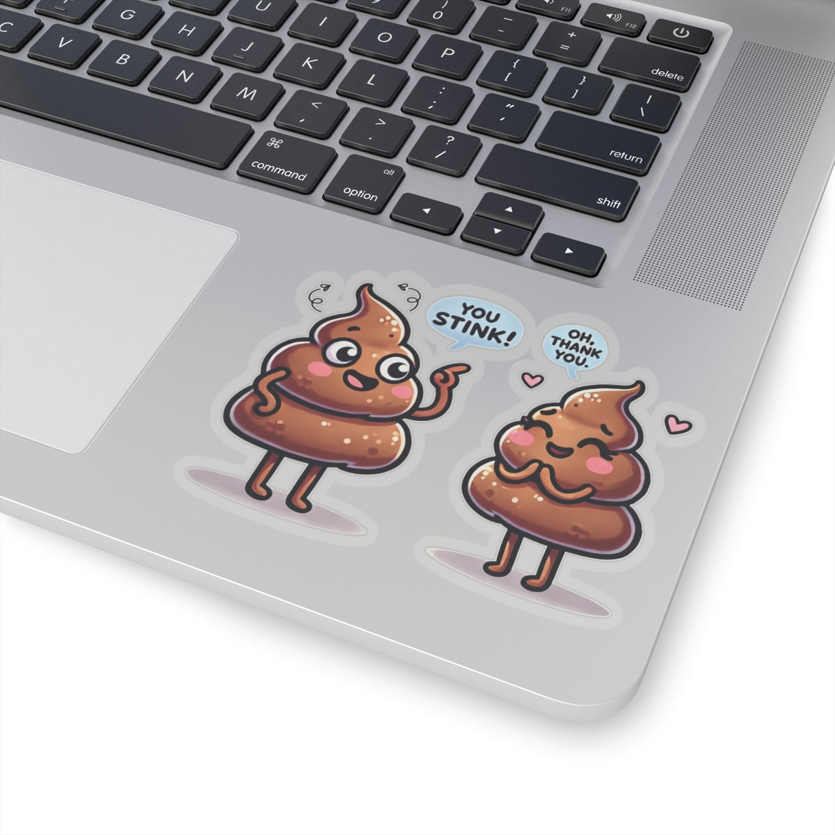 "Poopy Love!" Kiss-Cut Stickers