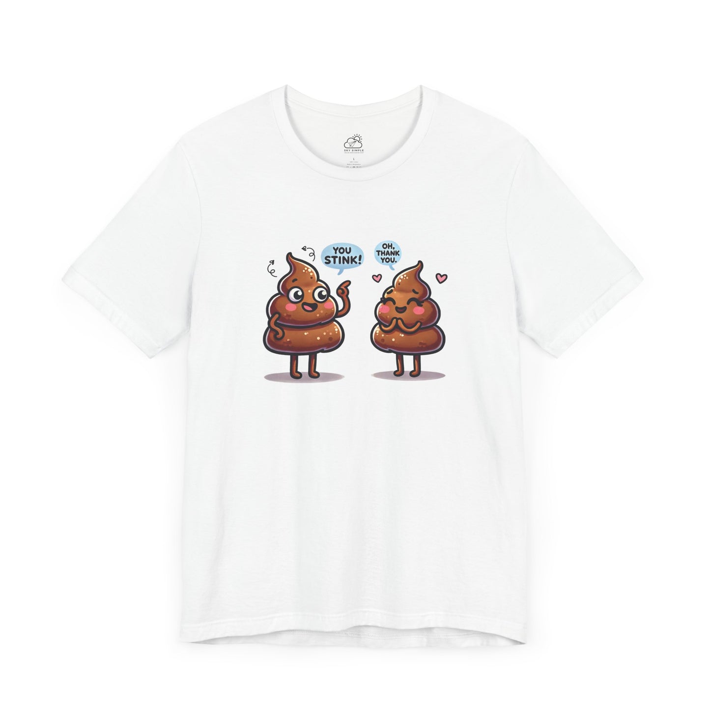 "Poopy Love!" T-Shirt - Unisex Jersey Short Sleeve Tee