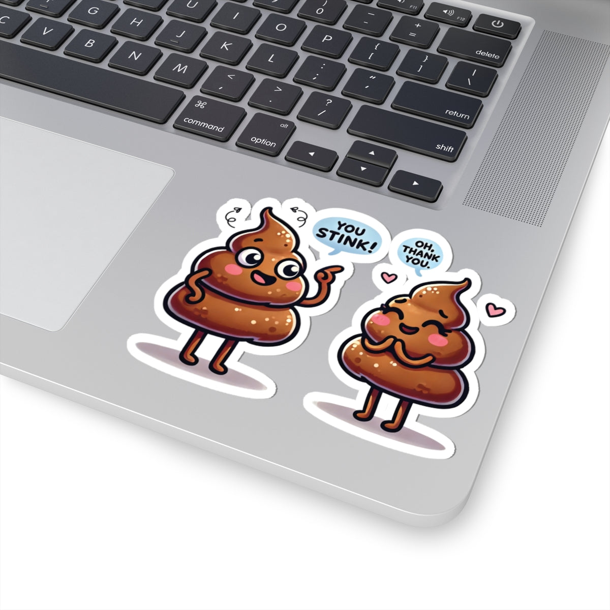 "Poopy Love!" Kiss-Cut Stickers