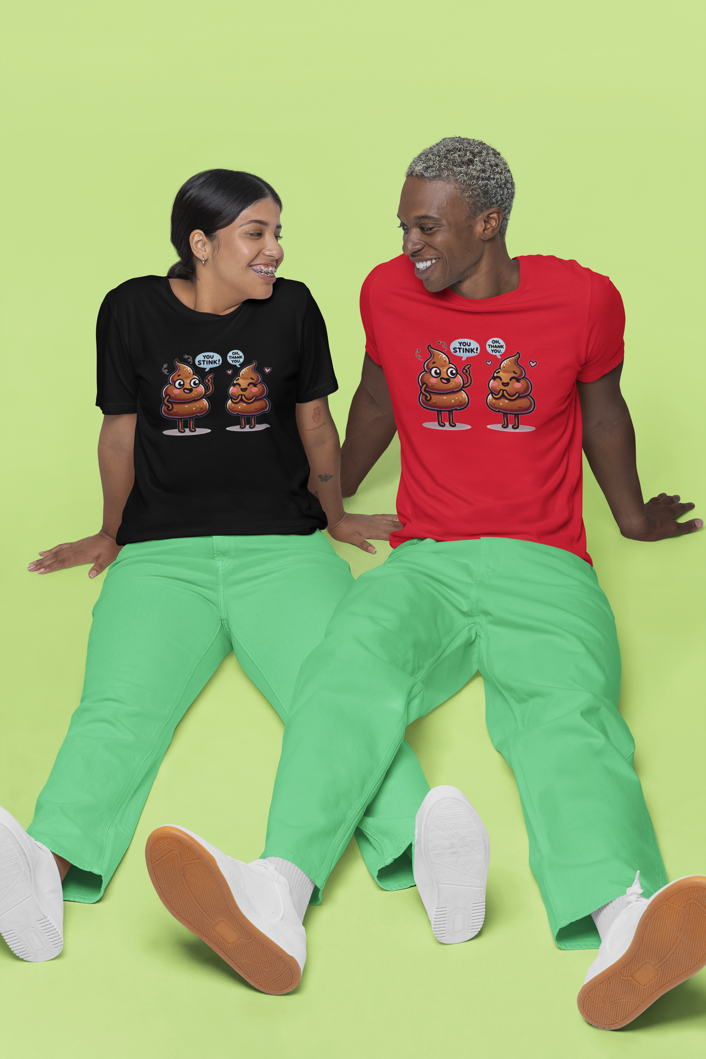 "Poopy Love!" T-Shirt - Unisex Jersey Short Sleeve Tee